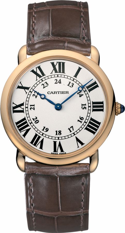 Cartier Ronde Louis Watches  Silver Manual Winding W6800251 Watch