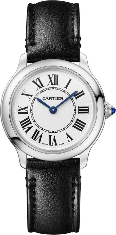 Cartier Ronde Solo Watches Ladies Silver Battery Operated Quartz WSRN0030 Watch