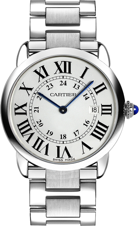Cartier Ronde Solo Watches  Silver  W6701005 Watch