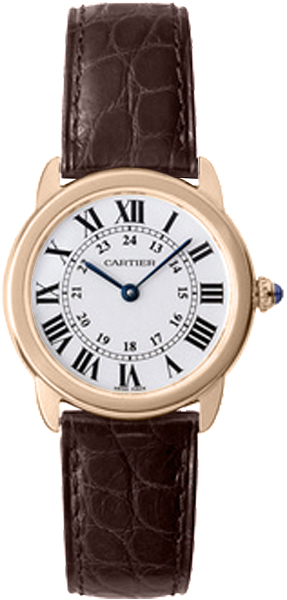Cartier Ronde Solo Watches Ladies Opaline Silver Battery Operated Quartz W6701007 Watch