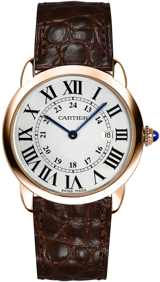 Cartier Ronde Solo Watches Mens Silver Battery Operated Quartz W6701008 Watch