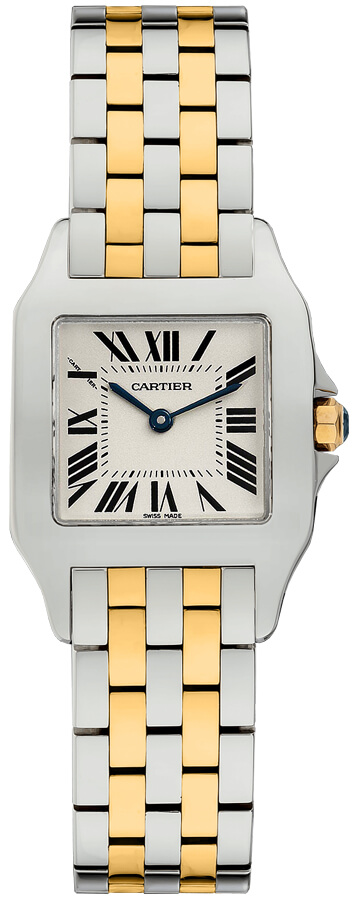 Cartier Santos De Cartier Watches Ladies White Battery Operated Quartz W25067Z6 Watch