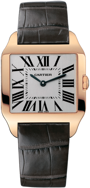 Cartier Santos De Cartier Watches Ladies Silver Battery Operated Quartz W2009251 Watch