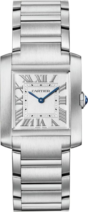 Cartier Tank Francaise Watches Ladies Silver Battery Operated Quartz WSTA0074 Watch
