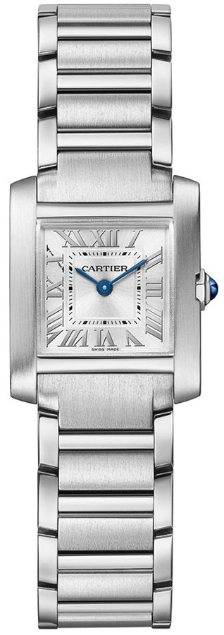 Cartier Tank Francaise Watches Ladies Silver Battery Operated Quartz WSTA0065 Watch