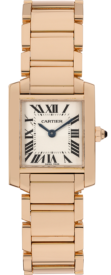 Cartier Tank Francaise Watches Ladies Silver Battery Operated Quartz W500264H Watch