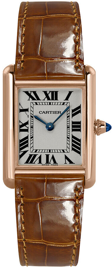 Cartier Tank Louis Watches Ladies Silver Self winding Automatic WGTA0010 Watch