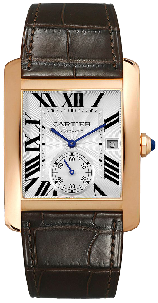 Cartier Tank MC Watches Mens Flinque Silver Dial Self winding Automatic W5330001 Watch