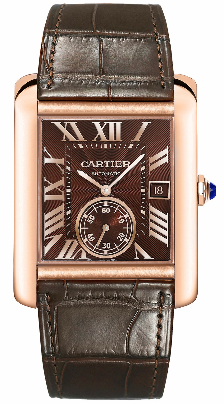 Cartier Tank MC Watches Flinque Brown Self winding Automatic W5330002 Watch