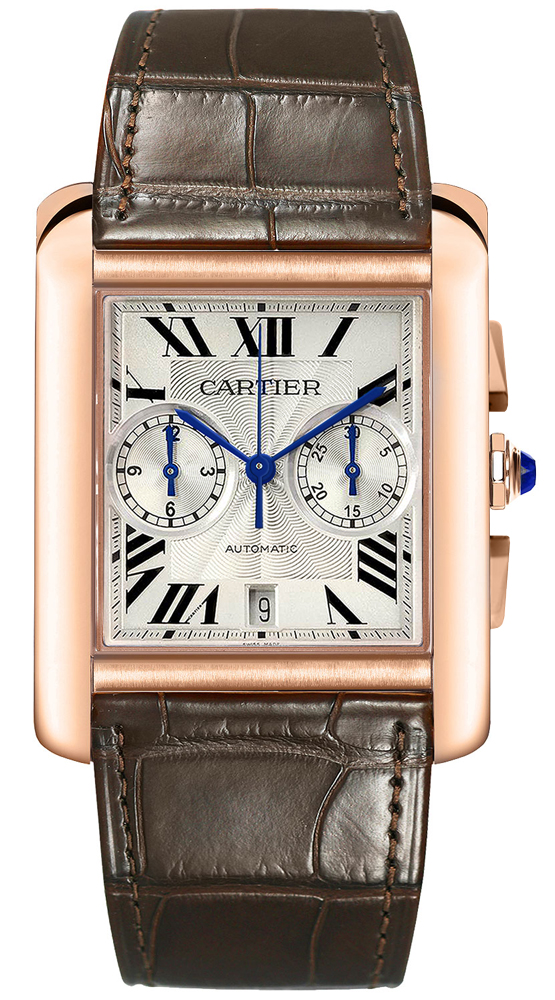 Cartier Tank MC Watches Mens Flinque Silver Self winding Automatic W5330005 Watch