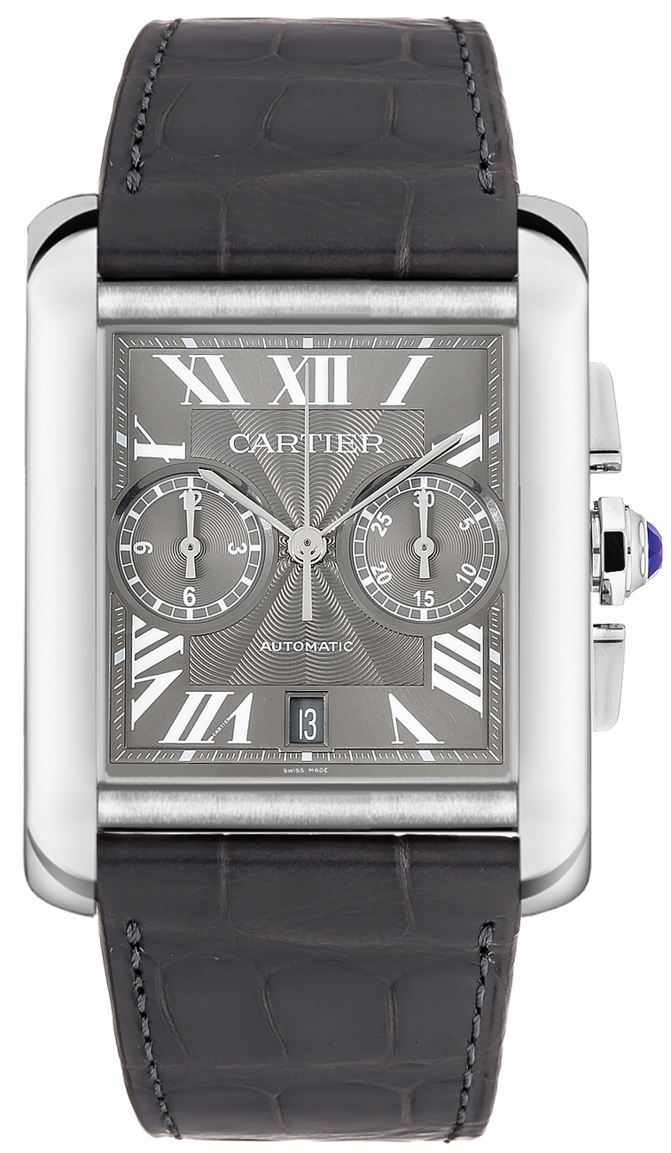 Cartier Tank MC Watches Mens Flinque Grey Self winding Automatic W5330008 Watch