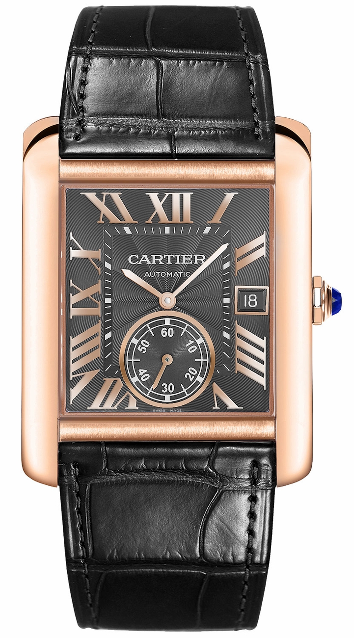 Cartier Tank MC Watches Mens Grey Self winding Automatic WGTA0014 Watch