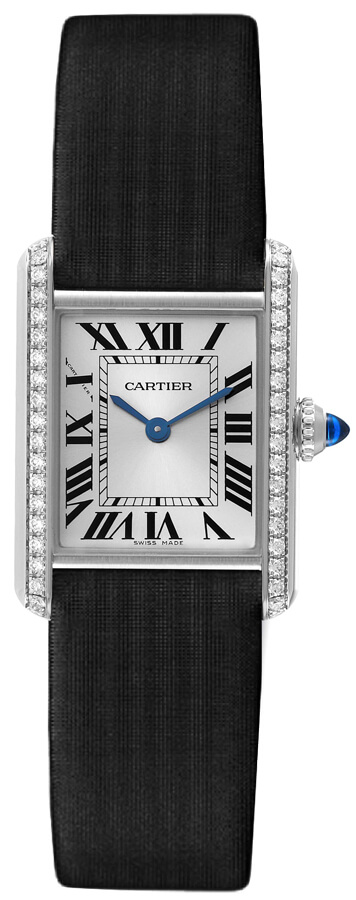 Cartier Tank Must Watches Ladies Silver Battery Operated Quartz W4TA0016 Watch