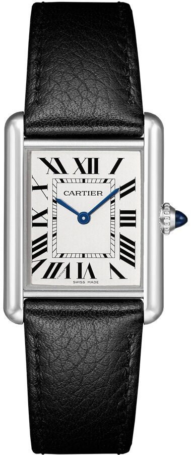 Cartier Tank Must Watches Ladies Silver Battery Operated Quartz WSTA0041 Watch