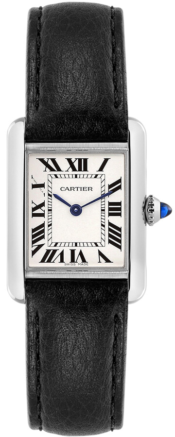 Cartier Tank Must Watches Ladies Silver Battery Operated Quartz WSTA0042 Watch