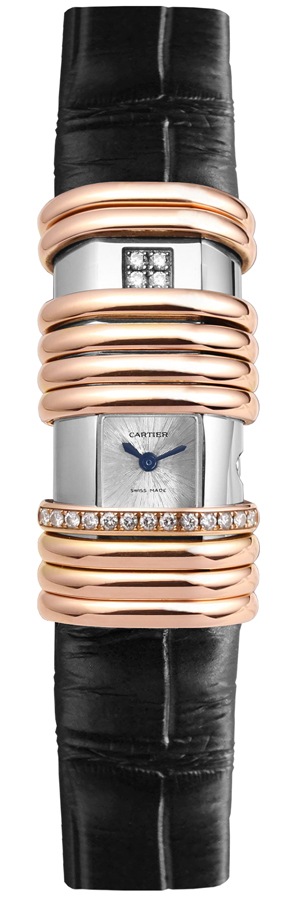 Cartier Declaration Watches Ladies Silver Battery Operated Quartz 2611 Watch