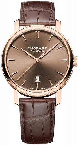 Chopard Classic Watches Mens Brown Self winding Automatic 161278-5012 Watch