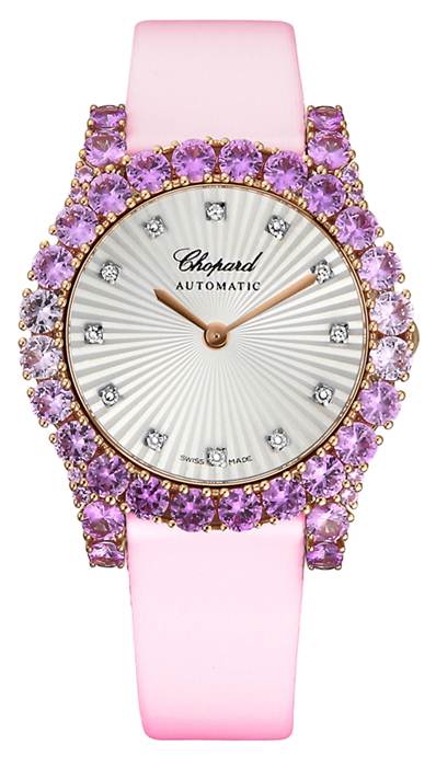 Chopard Diamond Watches Mens Silver Self winding Automatic 139419-5403 Watch
