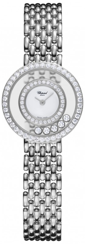 Chopard Happy Diamonds Watches Ladies White Battery Operated Quartz 205691-1001 Watch