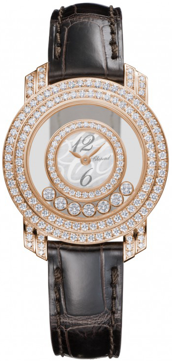 Chopard Happy Diamonds Watches Ladies White Battery Operated Quartz 209245-5001 Watch