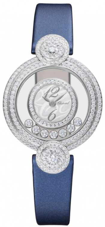 Chopard Happy Diamonds Watches Ladies White Battery Operated Quartz 209341-1001 Watch