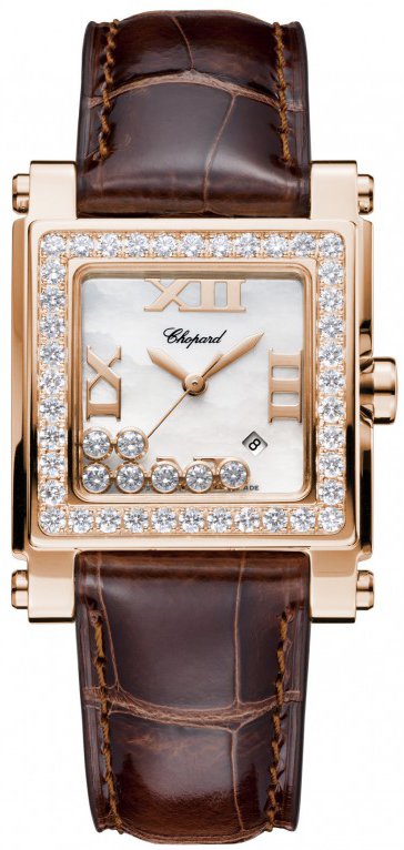 Chopard Happy Diamonds Watches Ladies Mother of Pearl White Battery Operated Quartz 275321-5002 Watch