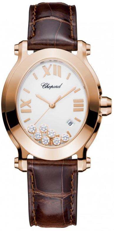 Chopard Happy Diamonds Watches Ladies White Battery Operated Quartz 275350-5001 Watch