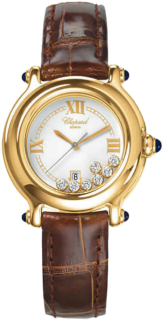 Chopard Happy Diamonds Watches Ladies White Battery Operated Quartz 276144-0007 Watch