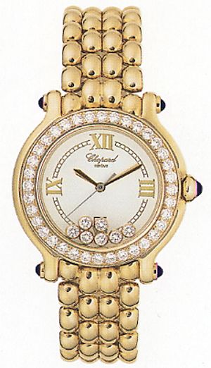 Chopard Happy Diamonds Watches Ladies White Battery Operated Quartz 276145-0007 Watch