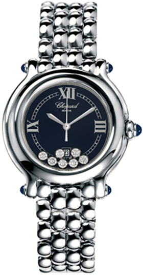 Chopard Happy Diamonds Watches Ladies Blue Battery Operated Quartz 278236-3015 Watch