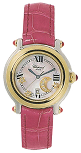 Chopard Happy Diamonds Watches Ladies Pink Battery Operated Quartz 278239-42 Watch