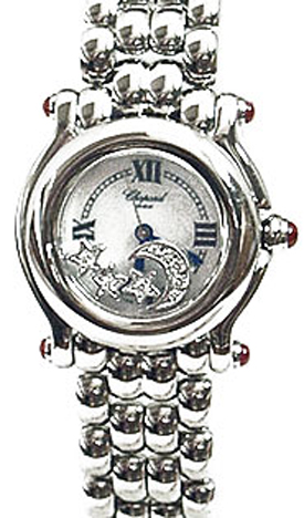 Chopard Happy Diamonds Watches Ladies Pearl White Battery Operated Quartz 278250-3002 Watch