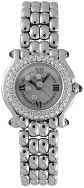 Chopard Happy Diamonds Watches Ladies White Battery Operated Quartz 278294-2005 Watch