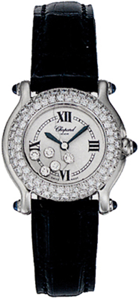 Chopard Happy Diamonds Watches Ladies White Battery Operated Quartz 278298-2003 Watch