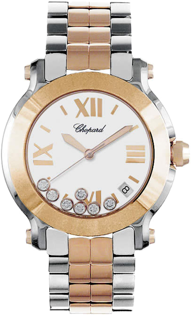 Chopard Happy Diamonds Watches Ladies White Battery Operated Quartz 278488-9001 Watch