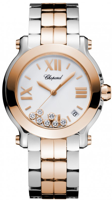 Chopard Happy Diamonds Watches Ladies Pearl White Battery Operated Quartz 278488-9002 Watch