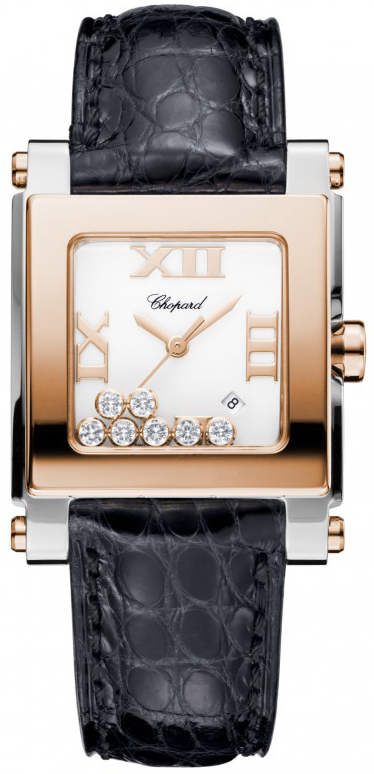 Chopard Happy Diamonds Watches Ladies White Battery Operated Quartz 278497-9001 Watch
