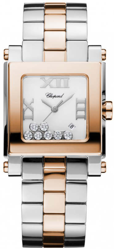 Chopard Happy Diamonds Watches Ladies White Battery Operated Quartz 278498-9001 Watch