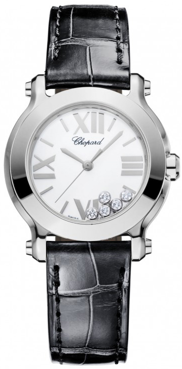 Chopard Happy Diamonds Watches Ladies White Battery Operated Quartz 278509-3001 Watch