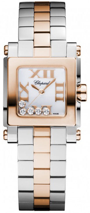 Chopard Happy Diamonds Watches Ladies White Battery Operated Quartz 278516-6002 Watch