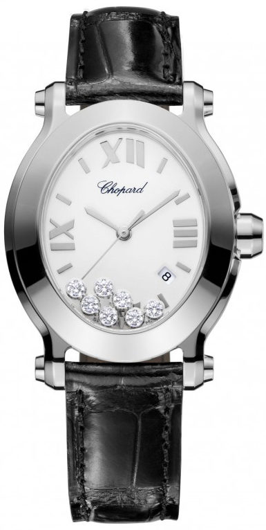 Chopard Happy Diamonds Watches Ladies White Battery Operated Quartz 278546-3001 Watch