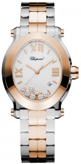 Chopard Happy Diamonds Watches Ladies White Battery Operated Quartz 278546-6003 Watch