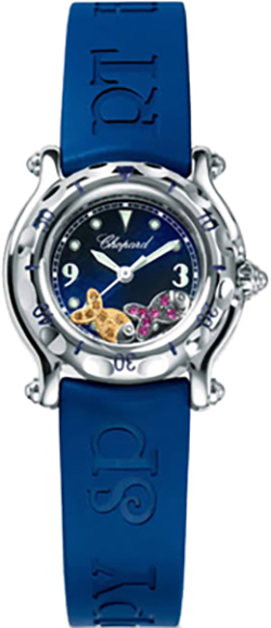 Chopard Happy Diamonds Watches Ladies Blue Battery Operated Quartz 278923-3002 Watch