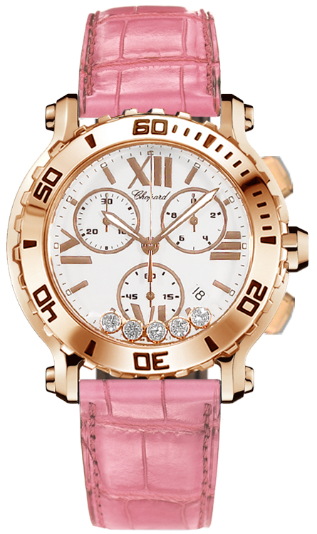 Chopard Happy Diamonds Watches Ladies White Battery Operated Quartz 283581-5001 Watch