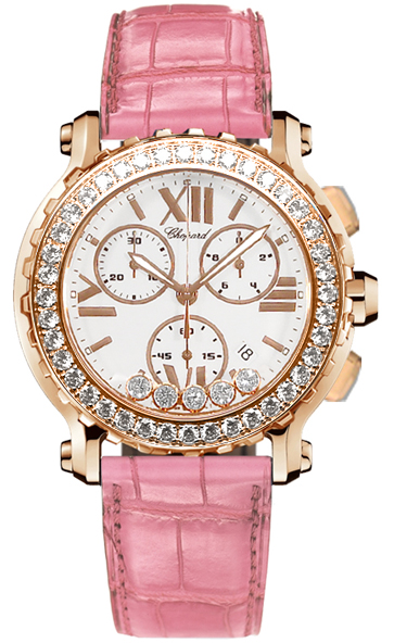 Chopard Happy Diamonds Watches Ladies White Battery Operated Quartz 283583-5001 Watch