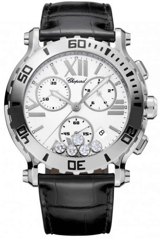 Chopard Happy Diamonds Watches Ladies White Battery Operated Quartz 288499-3001 Watch