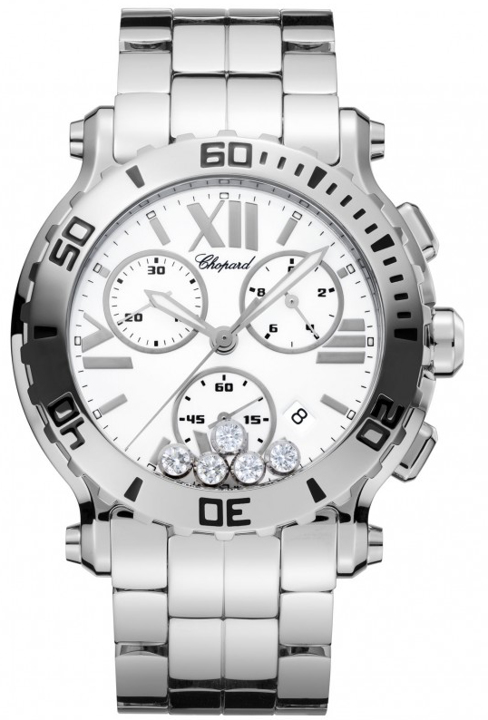 Chopard Happy Diamonds Watches Ladies White Battery Operated Quartz 288499-3003 Watch