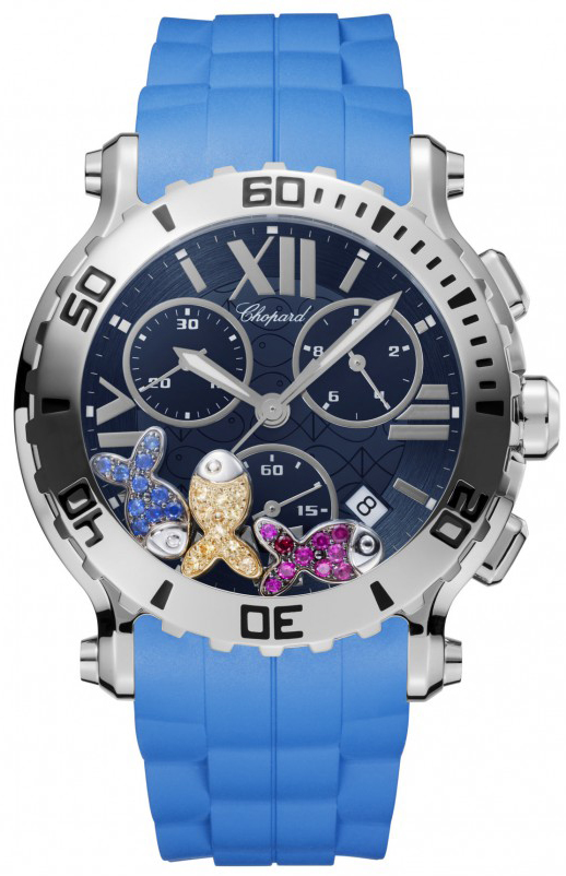 Chopard Happy Diamonds Watches Ladies Blue Battery Operated Quartz 288499-3018 Watch