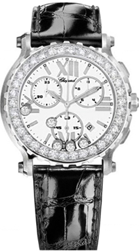 Chopard Happy Diamonds Watches Ladies White Battery Operated Quartz 288506-2001 Watch