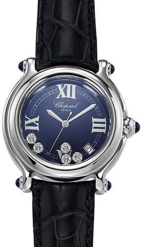 Chopard Happy Diamonds Watches Ladies Blue Battery Operated Quartz 288964-3003 Watch